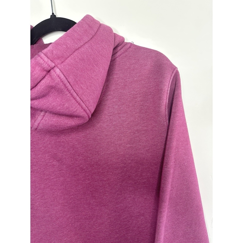 Carhartt Women's Clarksburg Hoodie Berry Pink Heather Medium Workwear Streetwear - Picture 10 of 16